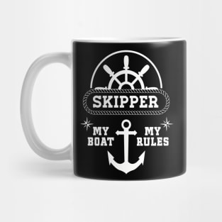 My Boat My Rules Awesome Gift for the Ship owners Mug